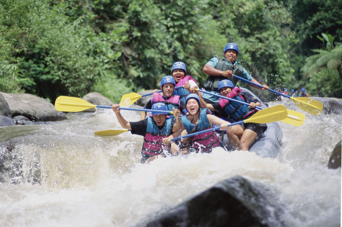 rafting in Bali